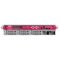 Receptor Decodificador Integrado DVB IRD de Tipo Modular, Compatible con BISS, Fuente de Alimentación Dual para TV Satelital/Cable/Terrestre