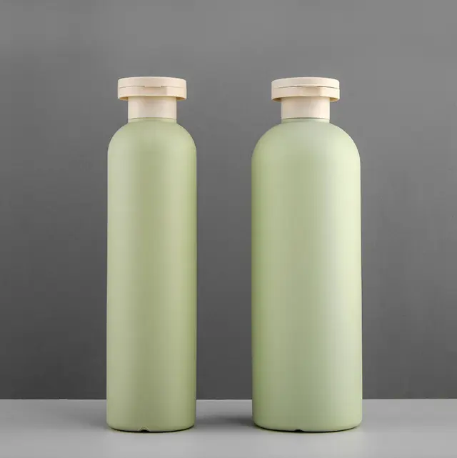 Flacone con stampa da 16 once con tappo flaconi e contenitori per prodotti per capelli shampoo verde nero e oro flaconi di plastica da 350 ml