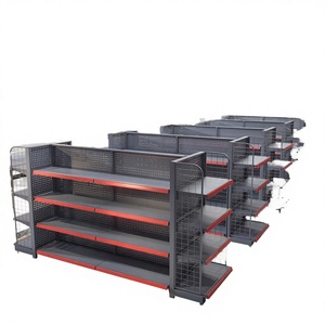 Estanterías Metálicas GuJiu de Carga Ligera, de Una o Dos Caras, con Recubrimiento de Polvo Epoxi, Independientes, para Supermercados y Tiendas - Product Image 4