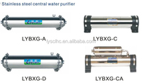 Nouveaux systèmes de traitement de l'eau RO UF/NF MF commerciaux Lvyuan en acier inoxydable 304/316 avec boîtiers de membrane et réservoirs sous pression 300 psi U
