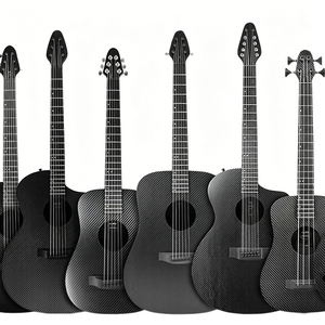 Guitare électrique en fibre de carbone pure, garde-corps de manche en fibre de carbone, corps de guitare, oud, harpe, banjo, <span class=keywords><strong>mandoline</strong></span> - Product Image 5