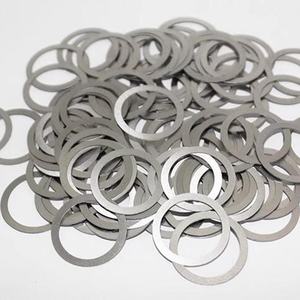 カスタム5052 6061アルミニウムシート加工サービス304 316 321ステンレス鋼ウォッシャー0.05mm 0.1mmシムレーザー切断部品 - Product Image 1