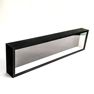 Cornici per foto quadrate personalizzabili in nero profondo in MDF cornici per foto quadrate in legno massello con cornice personalizzabile - Product Image 3