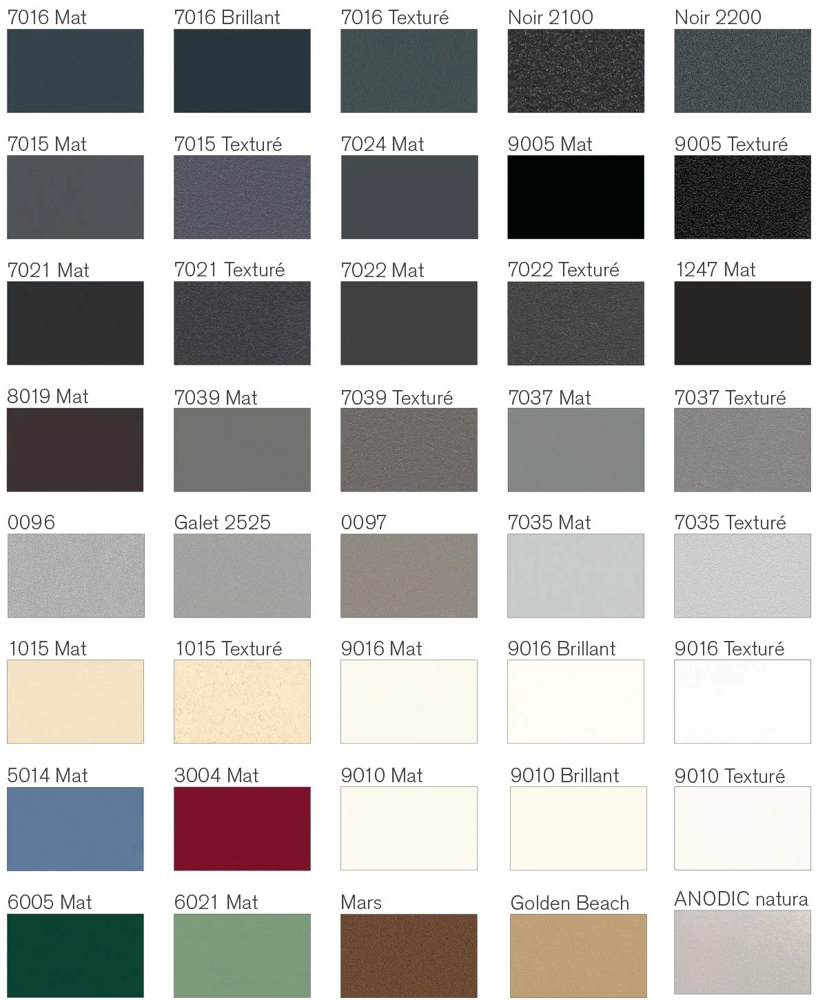 Couleurs multi