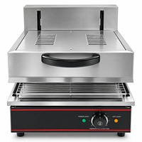 Grill Salamandre Électrique Commercial en Acier Inoxydable pour Restaurant - Offre Spéciale
