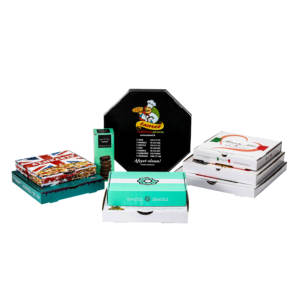 Kue Pizza makanan 10/11/12/13/15/16 "grosir Logo kustom cetak bergelombang kotak kemasan bergelombang Kraft murah - Product Image 6