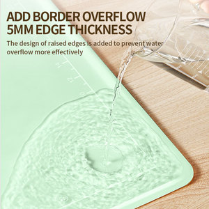Hot Bán Nhà Sản Xuất Mới Lớn Chịu Nhiệt Nhà Bếp Nướng Nước Tràn Không Trượt Cán Bột Mat Silicone Pad Nhào Mat - Product Image 4
