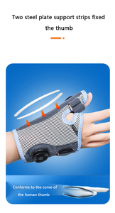 Kunden spezifischer Daumens chutz druck Feste linke rechte Handgelenks tütze für Arthritis-Tendinitis-Verstauchungen - Product Image 5