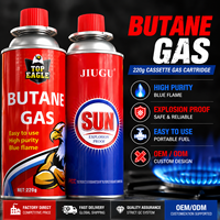 Vente en gros d'usine OEM ODM – Cartouche de gaz butane haute pureté 220g 227g UN2037 EN417 pour réchaud de camping