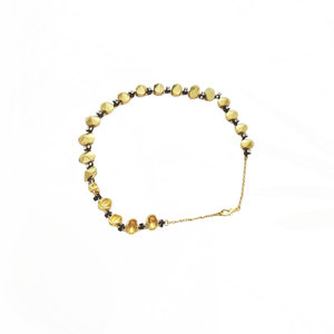 Collar Minimalista de Aleación con Cuentas, Cadena Geométrica Dorada para Clavícula, Accesorio de Joyería, Origen Yiwu - Product Image 5