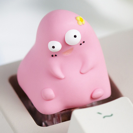 Keycap Personalized DIY ESC Mechanical Keyboard Resin Durable Abstract Cute and Adorable Additional Keycap