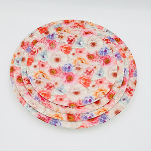 Platos de Melamina Personalizados con Impresión Completa de Rosas de Alta Calidad, Juego de Platos de Melamina, Vajilla - Product Image 2
