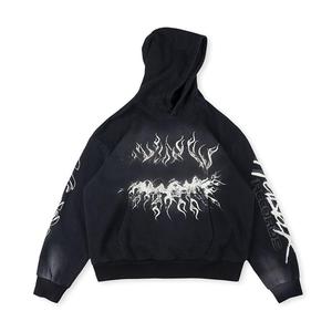 Sudadera con Capucha de Algodón Grueso para Hombre, Diseño HStrarell, Ropa Urbana de Primera Calidad con NFC - Product Image 2