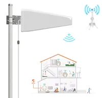 Vente directe usine Antenne DAS de plafond MIMO 360° 2G 3G 4G GSM 900 MHz 698-2700 MHz 3.5dBi blanche N-Femelle
