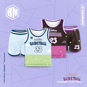 BASKETMAN Tenues de <span class=keywords><strong>basket</strong></span>-ball pour enfants, design personnalisable, mode confortable, technologie d'évacuation de l'humidité - Product Image 2
