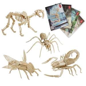 Puzzle en feutre 3D pour enfants, scorpion, jouet animal DIY, non tissé, léger, jeu éducatif, cadeau, différent de l'ensemble en bois - Product Image 2