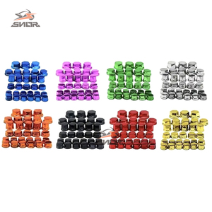 SNOR Leocar Kit de capuchons de vis décoratifs en plastique chromé pour Yamaha Air Blade 1 Accessoires <span class=keywords><strong>moto</strong></span> - Product Image 6