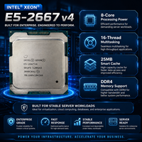 Processeur serveur Intel Xeon E5-2667 V4 SR2P5 8 cœurs 16 threads 3,2 GHz 25 Mo de cache 135 W LGA2011-3