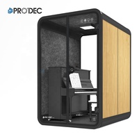 Atelier de guitare et de piano pour 1 personne, cabine téléphonique modulaire personnalisée