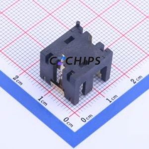 BS-09-A2BA002 Button & Strip Battery Connector Through hole Component (THT) Connector Battery Holder LR44/AG13 Phosphor Bronze - Product Image 2