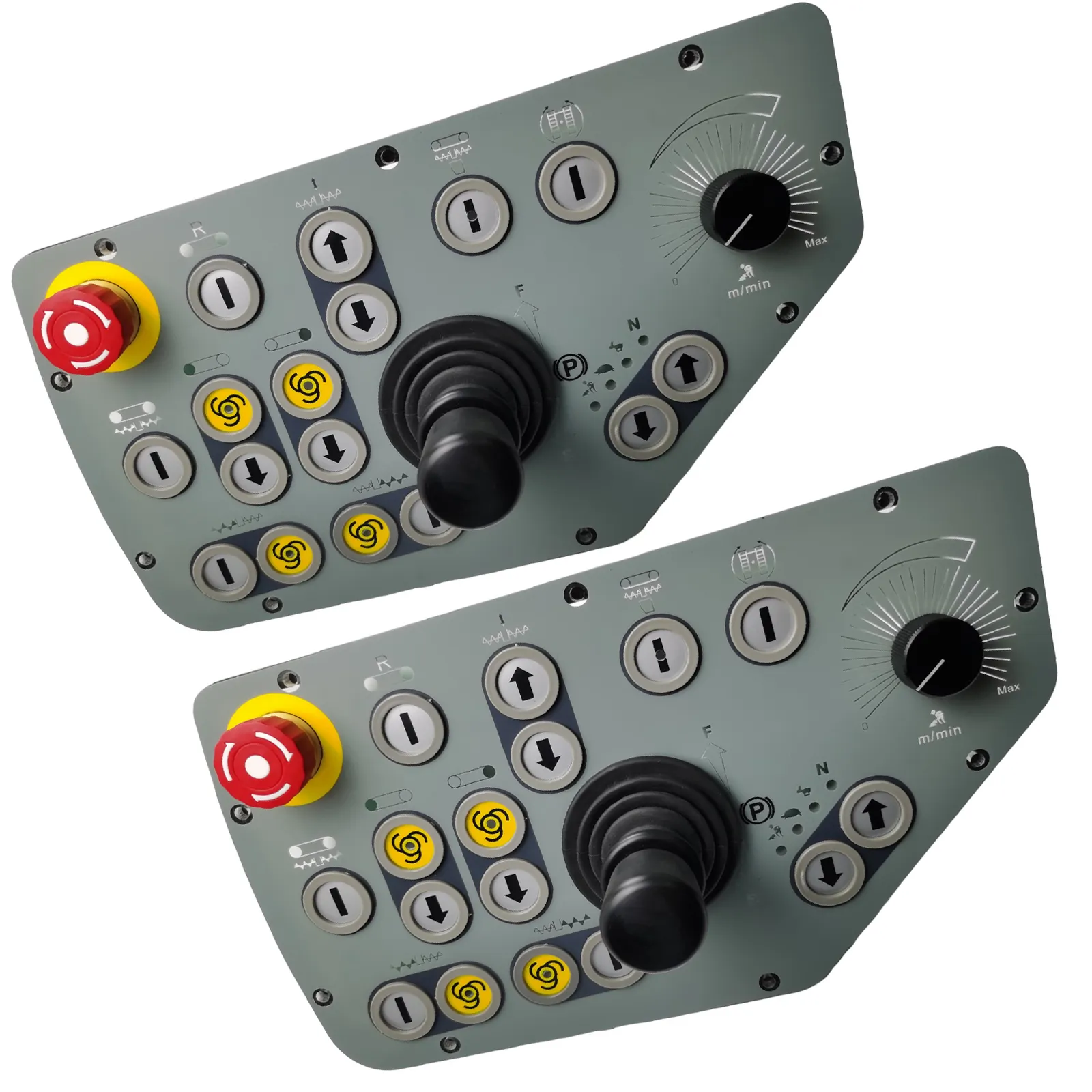 Finisseur joystick commandes S1800-2 système électrique 2052117 console principale contrôleur de marche pour finisseur d'asphalte vogel