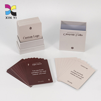 Fabricant de papier personnalisé Impression Adultes Jeu Jeu Groupe Boire Fête Ivre Famille Couple Carte Deck Jeu Boîte Ensembles