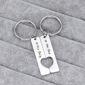 Loftily de <span class=keywords><strong>la</strong></span> joyería para boda novio novia joyería promesa clave cadena su uno sólo su corazón llaveros Regalos - Product Image 3