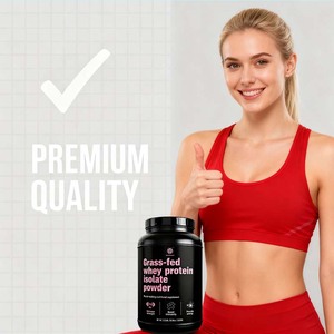 Çim beslenen Whey izole <span class=keywords><strong>Protein</strong></span> tozu ODM kas bina besin takviyesi - Product Image 4