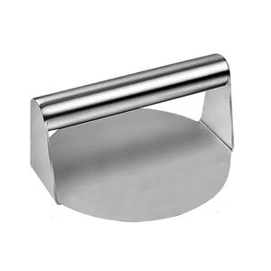 ホット304ステンレス鋼バーガープレスノンスティックスムースハンバーガーベーコングリル肉スマッシュバーガープレス - Product Image 5