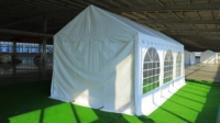 Tente de réception transparente sur mesure avec parois latérales transparentes pour événements extérieurs