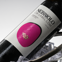 Étiquettes de vin en papier texturé anti-rayures imperméables, autocollant holographique, impression de logo personnalisé pour les boissons