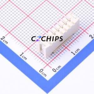 HC-HY-7ALT Wire-to-Board Pin Header SMD,P=2mm Connector ( Pin Structure: 1x7P )( Pitch: 2mm )( Mounting Type: Vertical Mount ) - Product Image 2