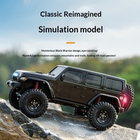 JJRC Nouvelle Voiture RC 4x4 Wrangler de Simulation Électrique Tout-Terrain, Modèle en Plastique pour l'Escalade, Jouet pour Garçons