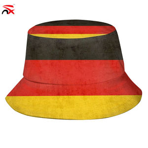 Chapeau bob drapeau allemand très vendu, chapeau bob de protection solaire pour les fans de football allemands, pour les événements et les encouragements - Product Image 1