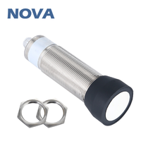 Capteur de proximité à ultrasons NOVA, portée de détection de 4 mètres, interrupteur à induction à distance réglable