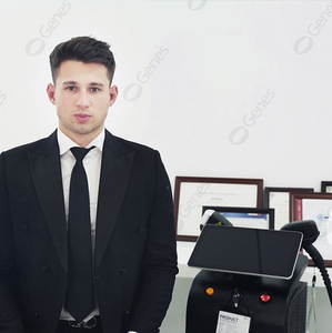 Kết nối thông minh của điện thoại di động và máy móc tẩy lông bằng laser diode mới 4 sóng 755 808 1064 Thiết bị tẩy lông bằng laser - Product Image 5