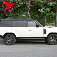 Visor Vents Shades Side Window Wind Sun Rain Guard Deflectores para Land Rover Defender 110 2020-2025