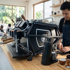 <span class=keywords><strong>Cafetera</strong></span> Comercial <span class=keywords><strong>Italiana</strong></span> de Tres Grupos, <span class=keywords><strong>3</strong></span> Cabezales, Caldera de 15l, Bomba Rotativa Importada, Máquina de Espresso Semiautomática, 180 <span class=keywords><strong>Tazas</strong></span>/Hora - Product Image 3