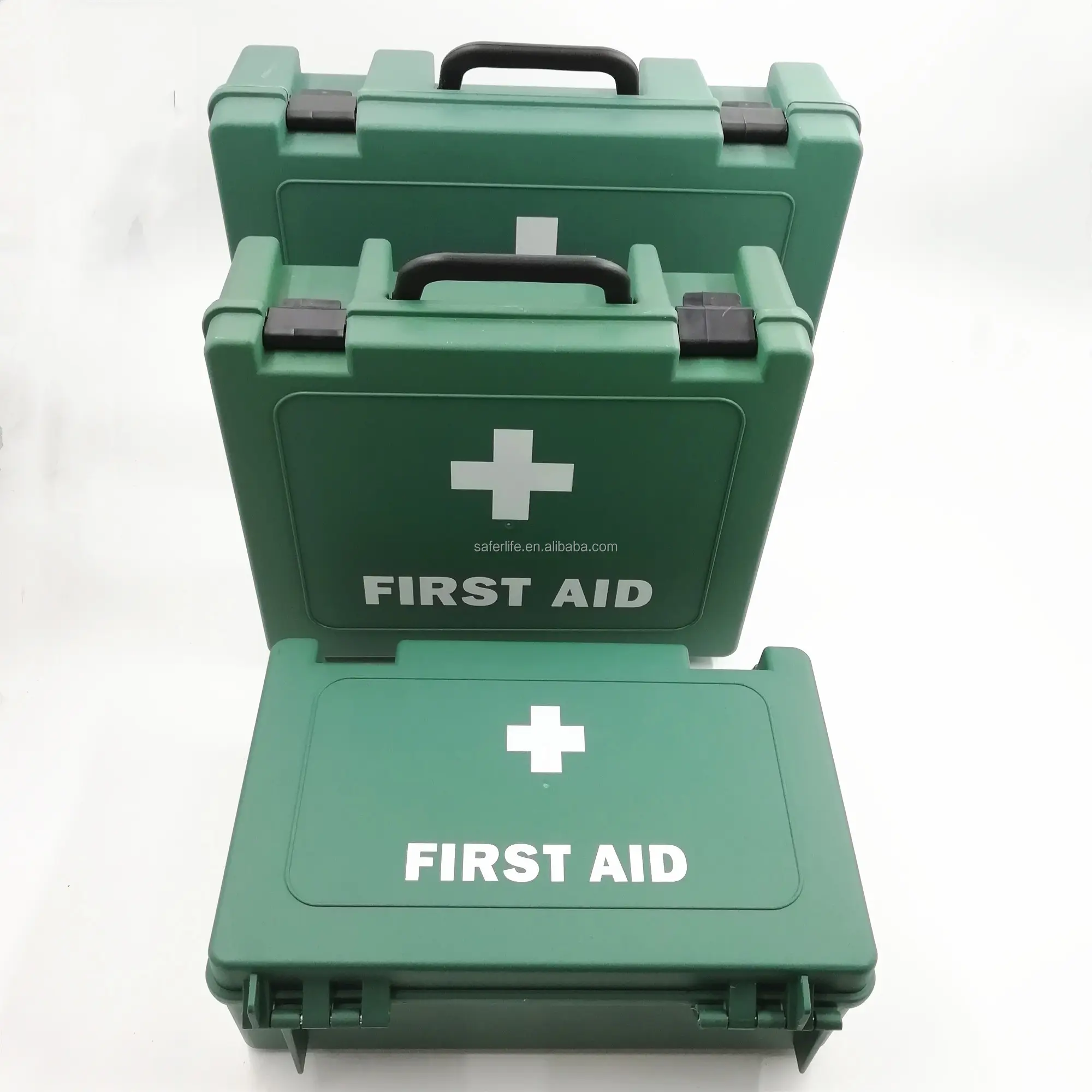Medical hospital use Plastic empty first aid kit box case Tool Storage cases boxes Truck Tool Boxes