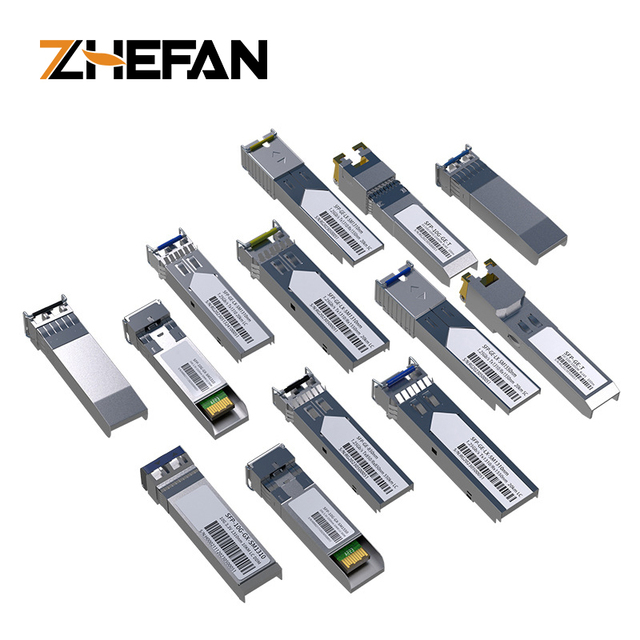 ZHEFAN Sfp+10g Dwdm Wavelength 1270-1610nm Duplex Lc Cwdm Dwdm 10km 20km 40km 80km Ddm Sfp+ Module