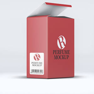 Boîte cadeau luxe en carton avec logo personnalisé, pour flacon de parfum en verre 10ml/50ml, avec tiroir coulissant en papier. - Product Image 2