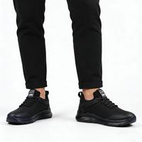 Chaussures de sécurité de course personnalisées 2026, légères, respirantes, en maille, souples, à lacets, avec embout en acier, imperméables, confortables et tendance