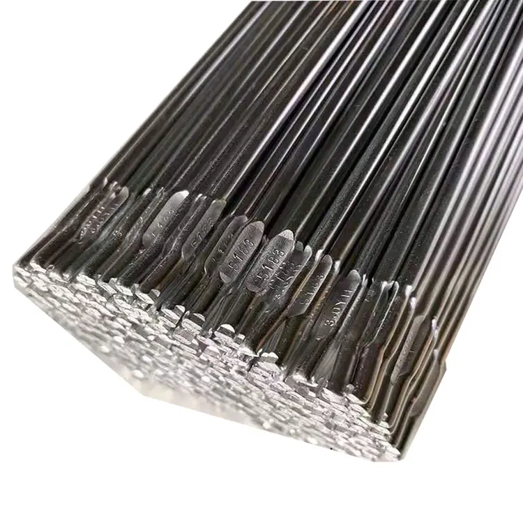 Varillas de soldadura tig de electrodo de aluminio, er4043, 2,4mm, 3,2mm, para aleaciones de base, tratamiento térmico