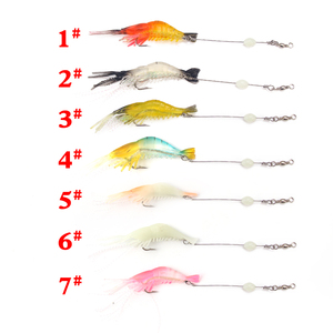 Câu Cá Giải Quyết Sản Phẩm 8.5Cm/5.6G Nhân Tạo Lures Mềm Tôm Với Móc Mô Phỏng Tôm Lures - Product Image 2