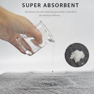 Alfombrilla desechable superabsorbente de agua para perros, almohadillas para orina de carbón de bambú para entrenamiento de cachorros, a prueba de fugas, con paquete - Product Image 5