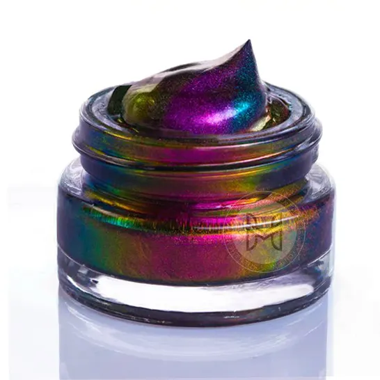 Maquiagem De Longa Duração 5 Cores De Luxo Big Sombra Pigmento Personalizado Glitter Chameleon Sombra Gel