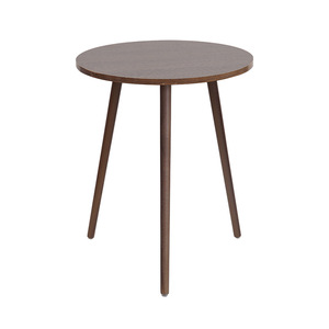 Nordic Minimalist Wooden <b>Round</b> Coffee <b>Table</b> Warm White Blue Oak Golden Silk Ebony Rami Oak Sofa <b>Side</b> <b>Table</b> Living Room Balcony - Product Image 4