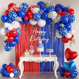 Guirlande de ballons en latex avec rideau à franges et bannière pour la décoration d'une fête d'<span class=keywords><strong>anniversaire</strong></span> féminine - Product Image 3