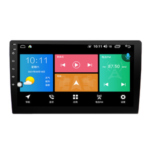9 inch double din android car head unit touch screen car stereo gps navigation with carplay - Product Image 1