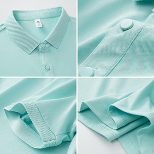 Uniforme de Marinero de Alta Calidad 2024, Camisa Polo de Manga Corta Ajustada para Verano, Uniforme Bordado para Camarero de Restaurante - Product Image 4